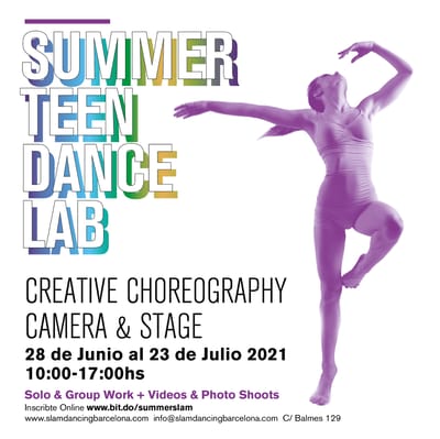Actividad - Summer Teen Dance Lab